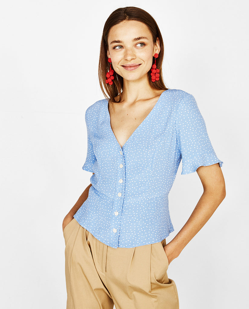 70's Blue Supersoft Skinny Jeans